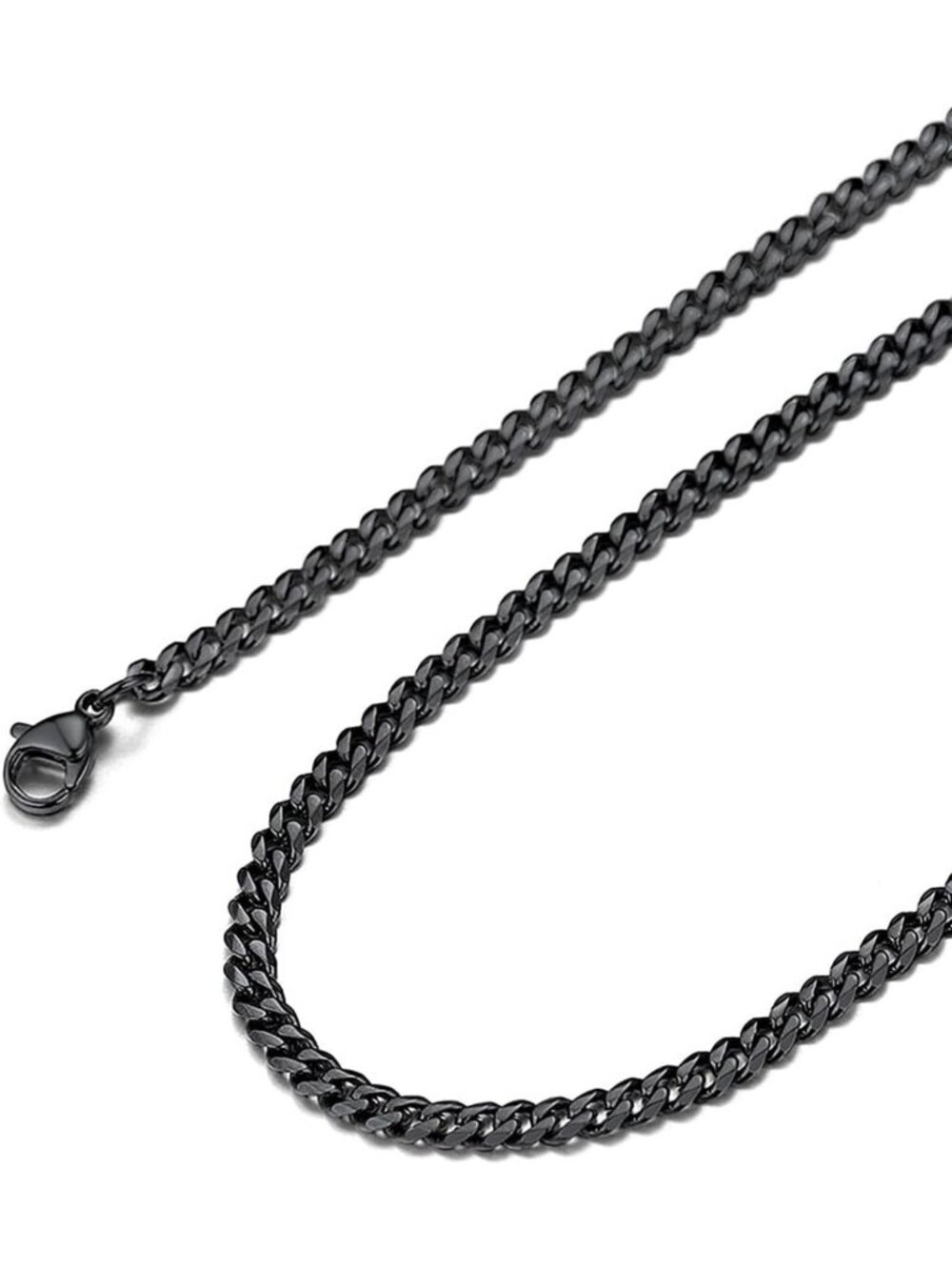 Gold Plated Cuban Link Chain Necklace for Men & Women, Hip Hop Jewelry, Gift Box
